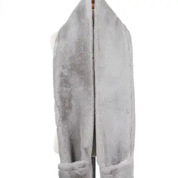FUR SCARF WITH POCKETS BL7973