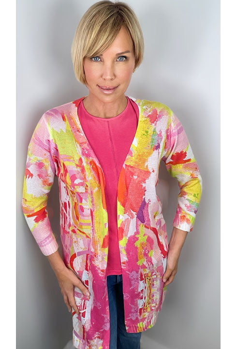 OPEN FRONT CARDIGAN 20026XA1