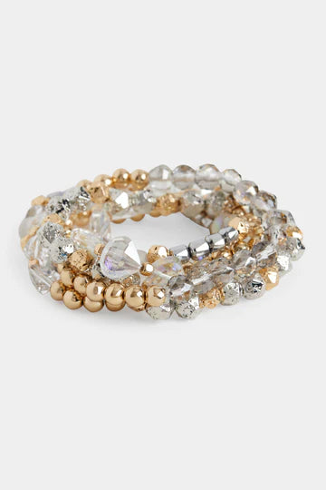 Lenora Bracelet Sku: 2515341B SILVER AND GOLD
