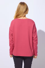 Destination Fleece Shibori Heart Pullover 44501