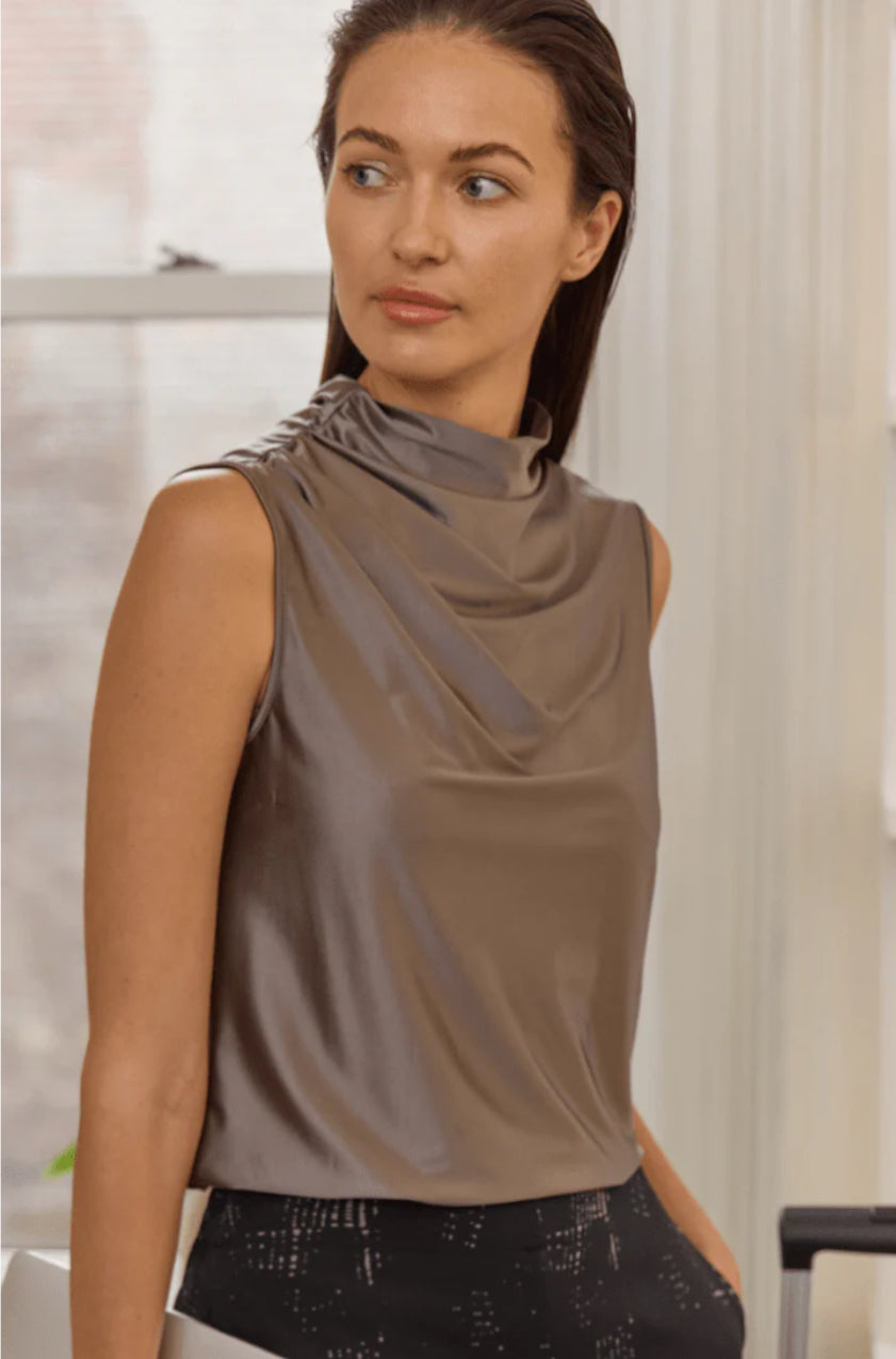 Irina Satin Jersey Top 20-3396-M3