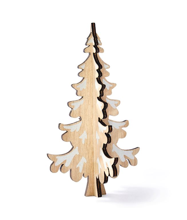 644864PLYWOOD TREE MED DECORATION