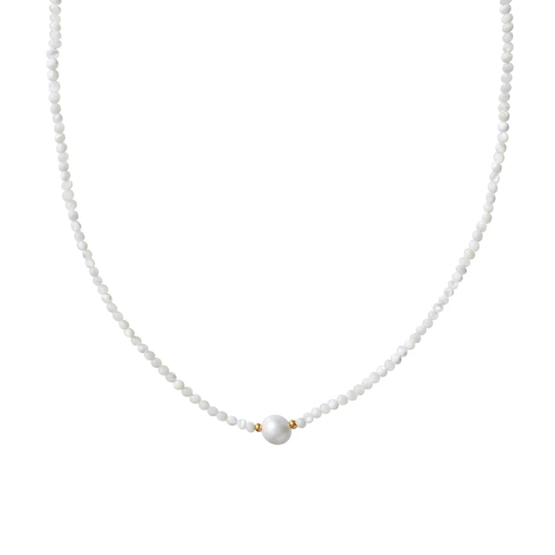 Waterproof Pearls Necklace