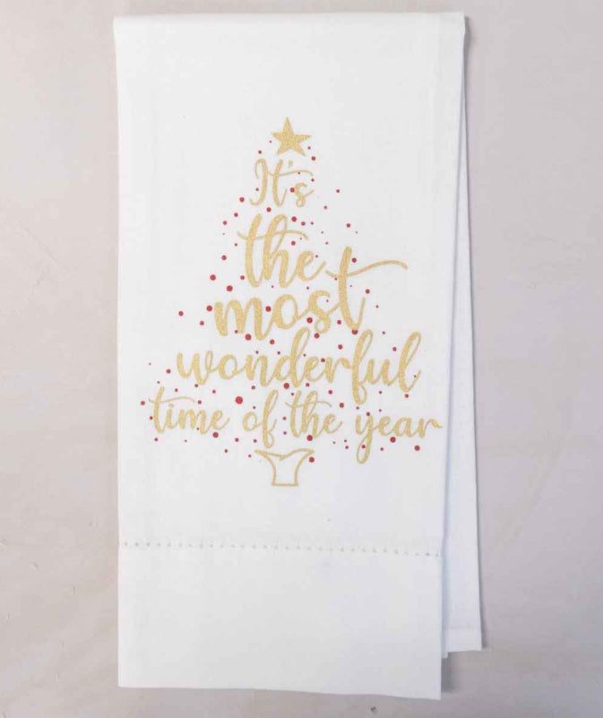 WONDERFUL TIME HAND TOWEL