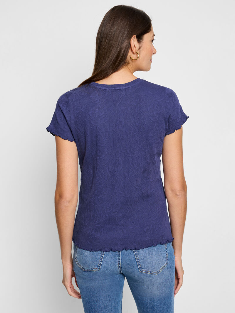 LACE KNIT T-SHIRT NZTS252099