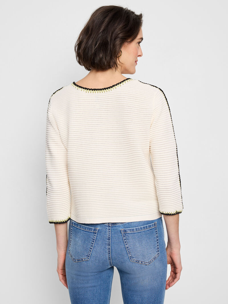OTTOMAN STITCHED SWEATER S251149