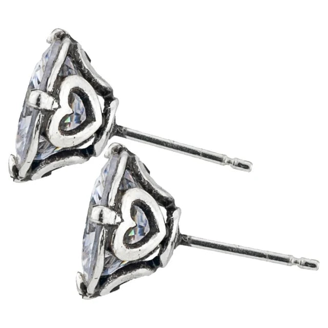 JE154C BRILLIANCE 9 MM POST EARRING