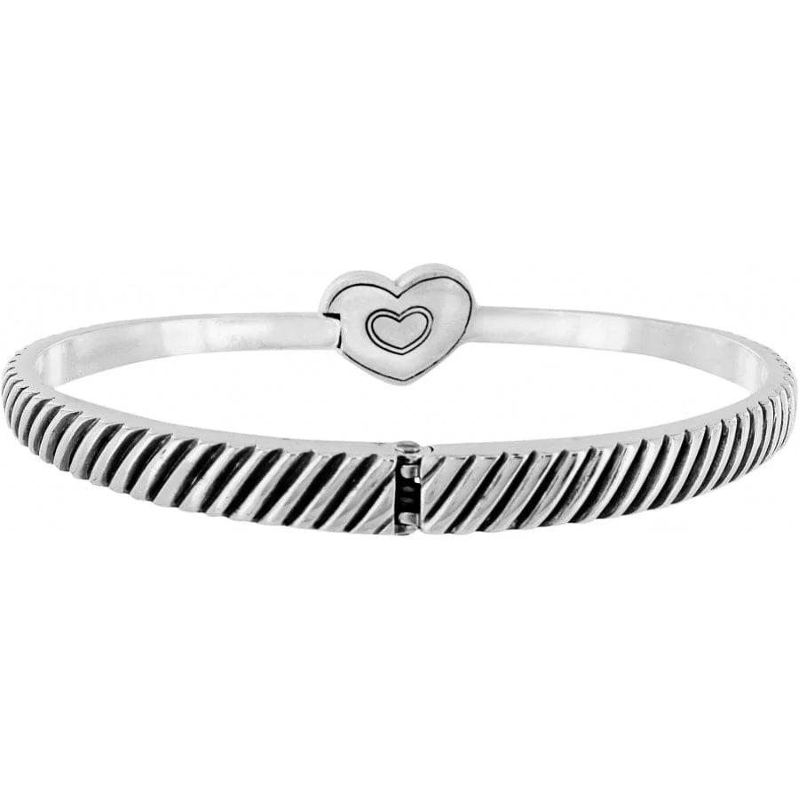 Celestia Heart Hinged Bangle Style JB9741