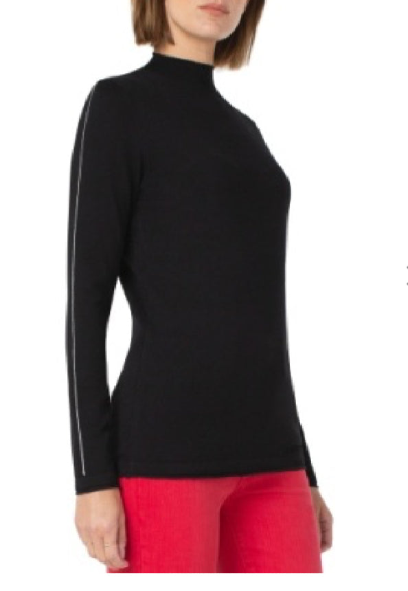 LM8498SW17 KNIT MOCK TURTLE NECK