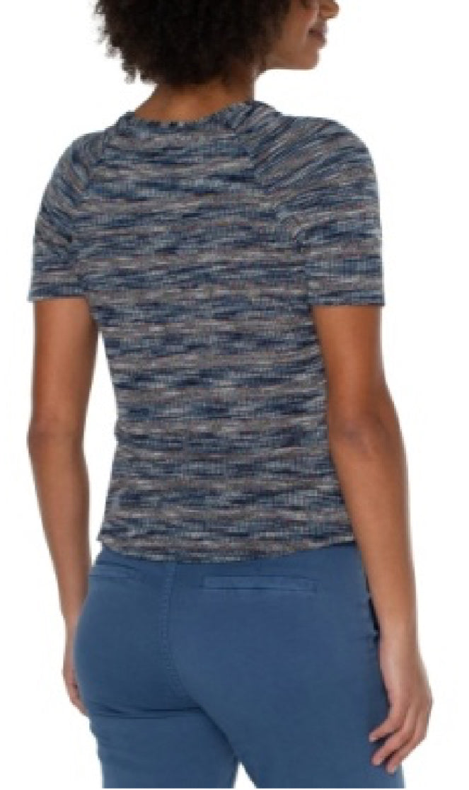 LM8737KA16 SHORT SLEEVE KNIT TEE