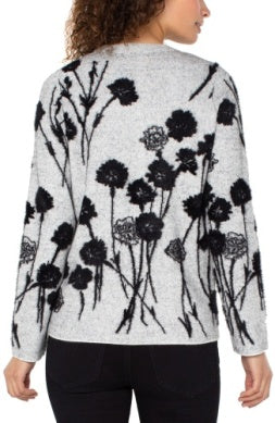 long slv crew neck sweater LM8D52SK32J9