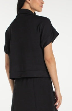 half zip popover top LM8K52C9