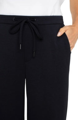 pull on wide leg crop trouser LM4582C9