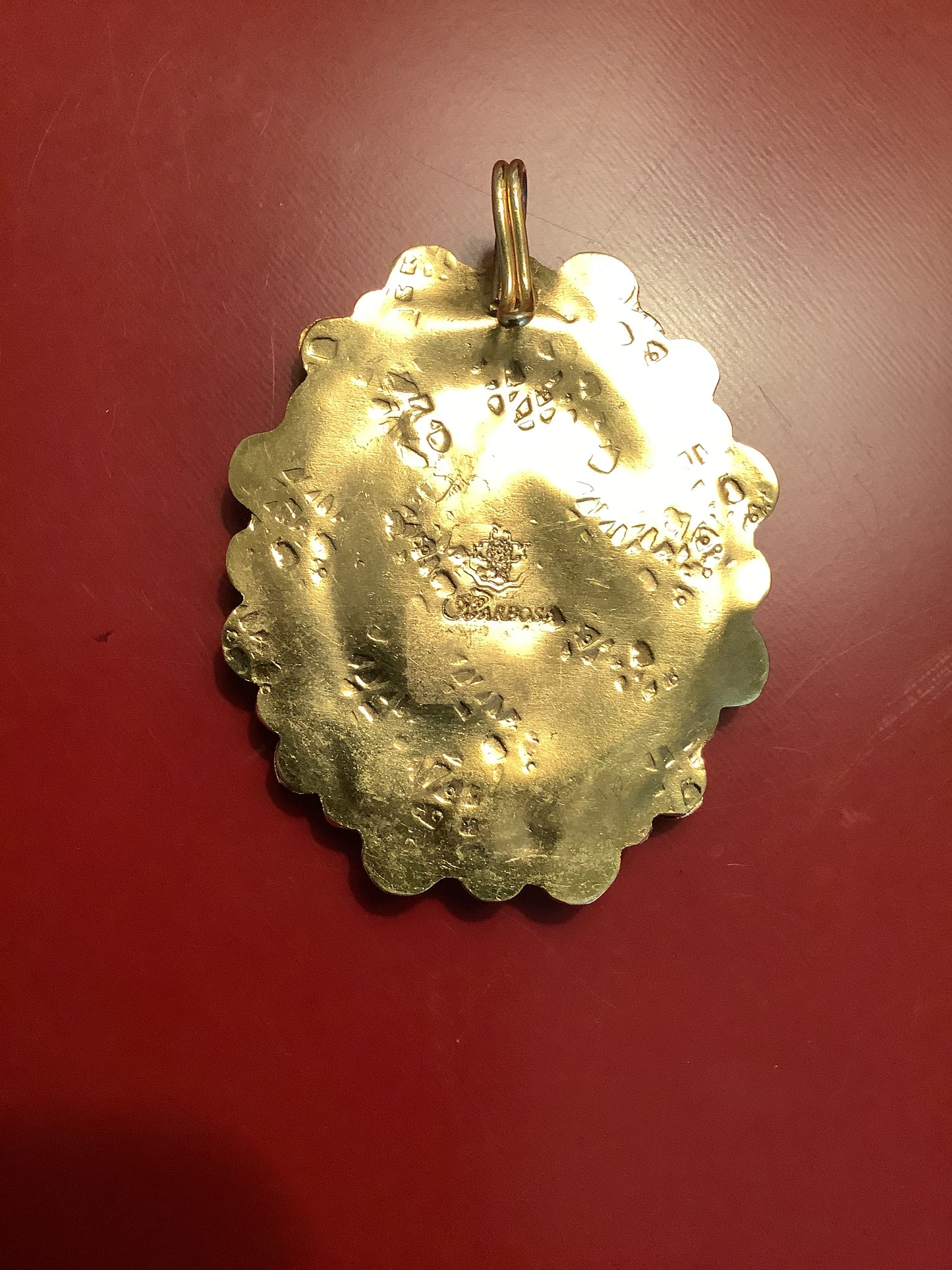 METAL CROSS PENDANT