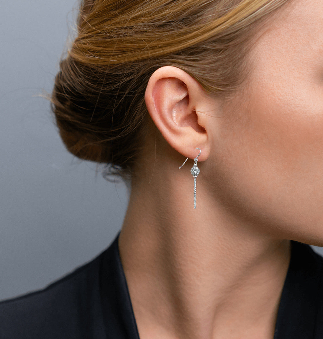 Illuminate Slim French Wire Earrings