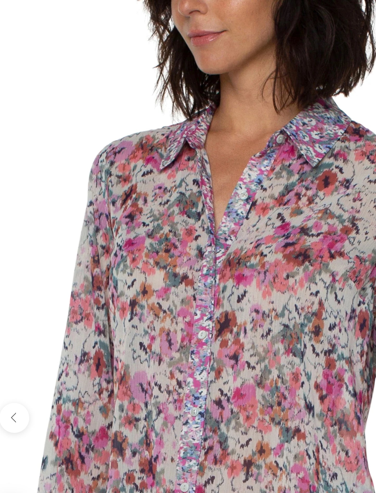 LM8932PCP46 L/S BUTTON FRONT SHIRT