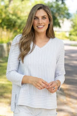 Santa Barbara Stripe Tee 23542
