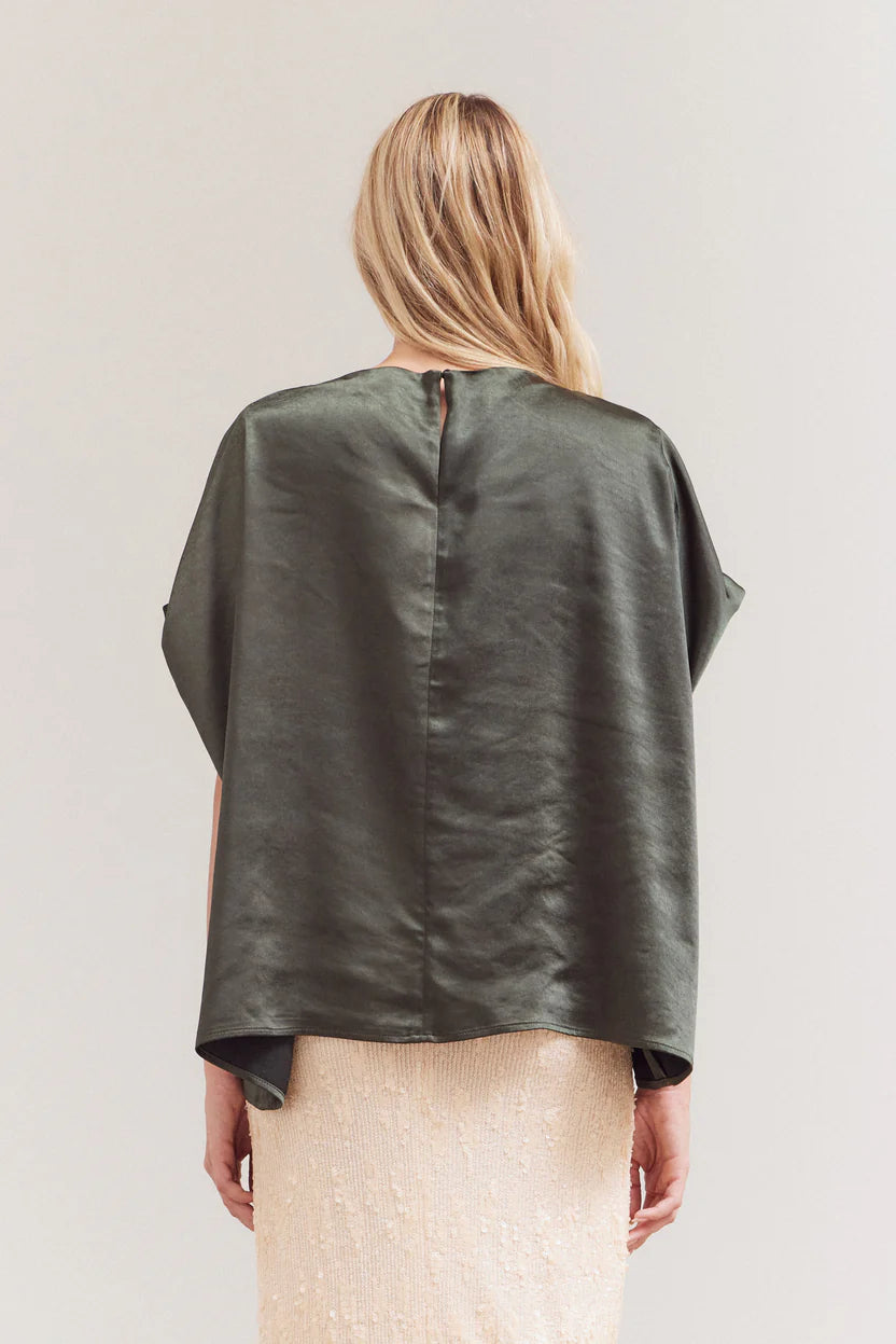 Draped Loose Fit Top 42115