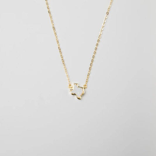 TEXAS 18K GOLD NECKLACE