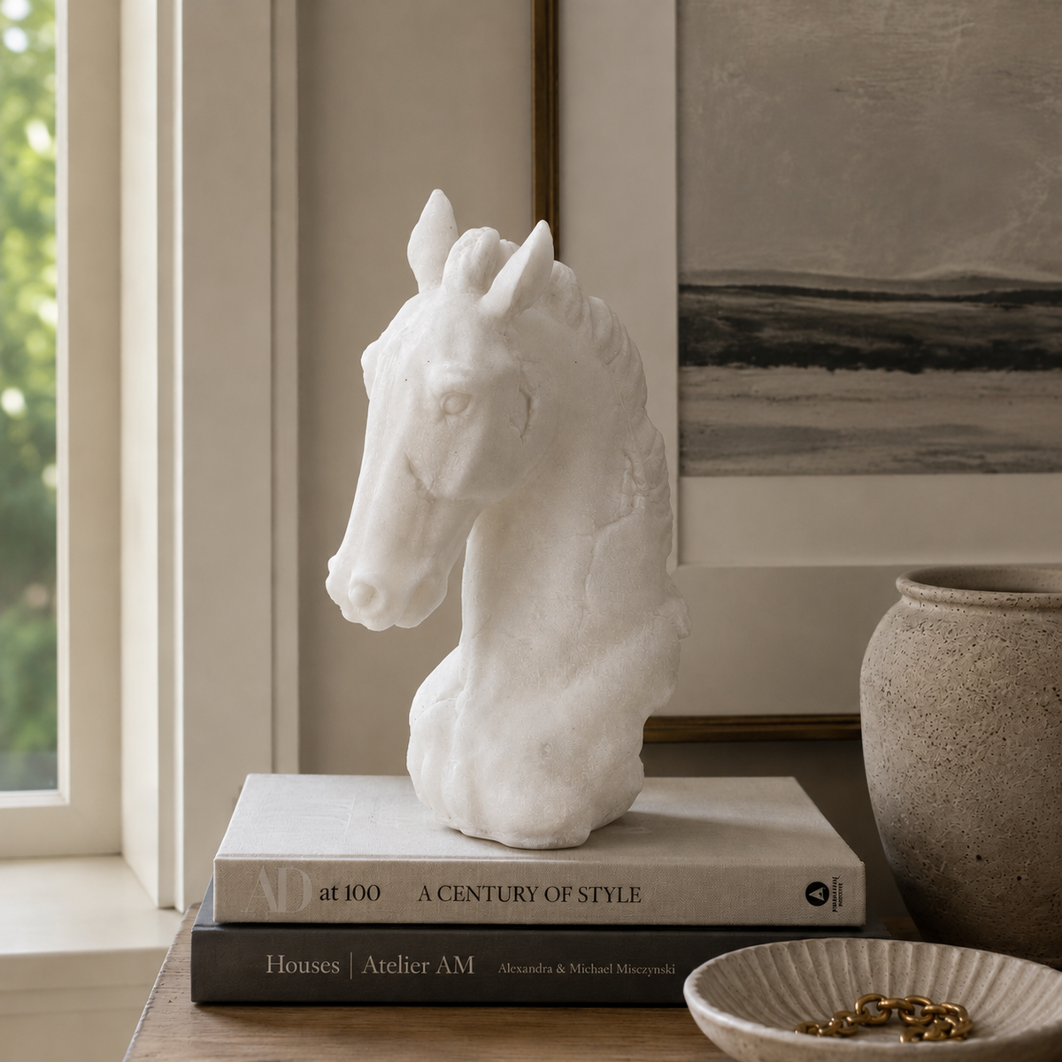 HORSE HEAD SCULPTURE 901439