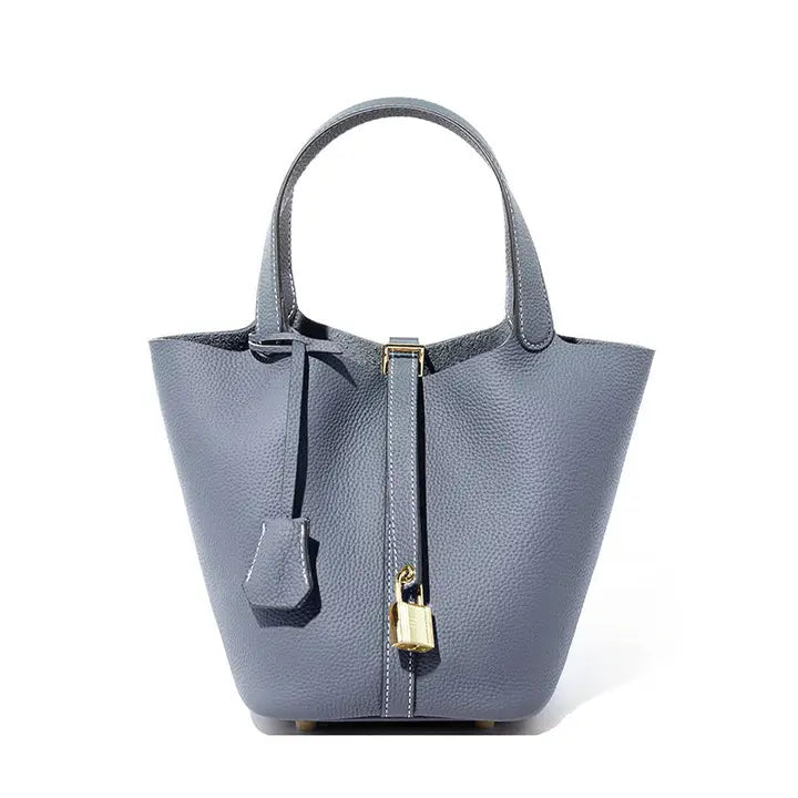 LEATHER BUCKET BAG N6F148