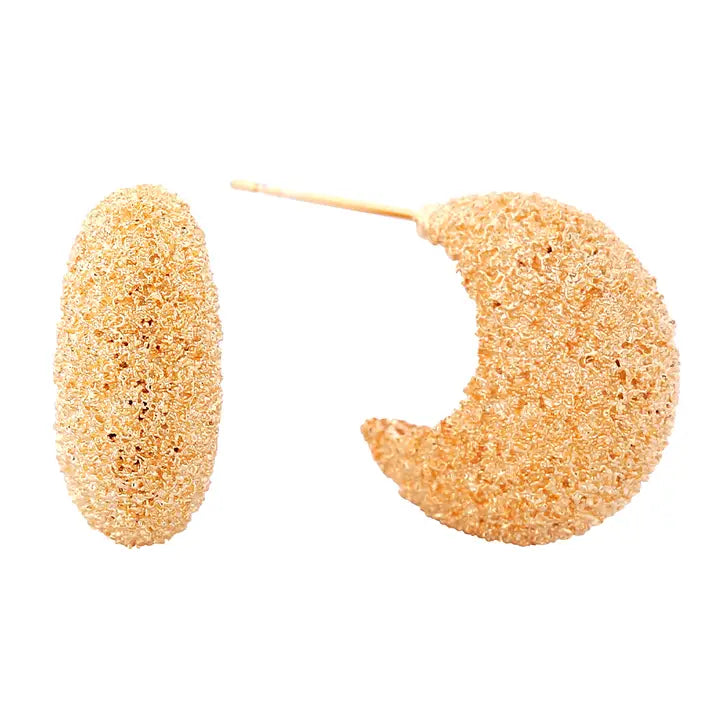 HALF HOOP EARRING VARIOUS STYLE