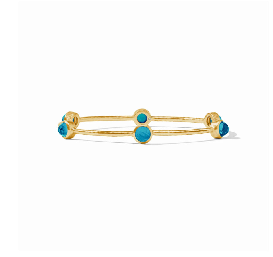 Milano Luxe Bangle  IRIDESCENT LONDON BLUE