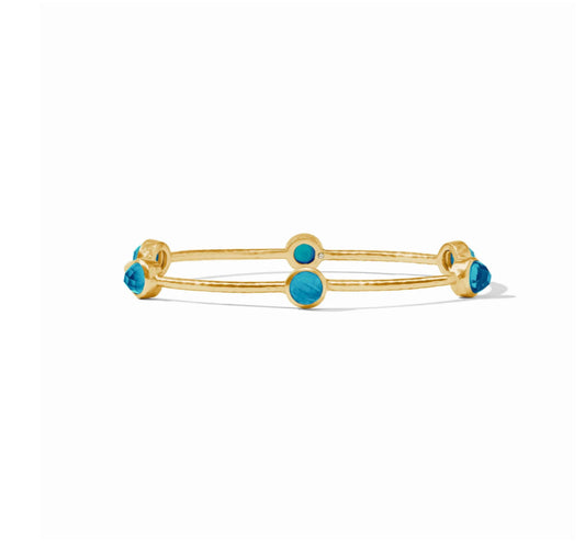 Milano Luxe Bangle  IRIDESCENT LONDON BLUE