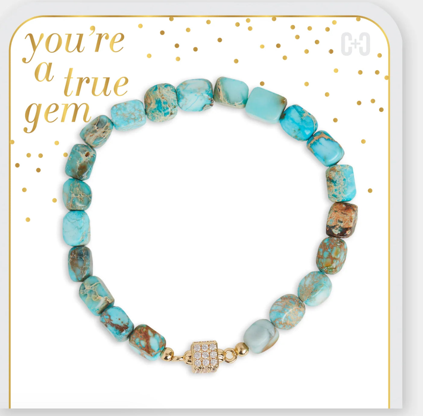 YOU'RE A TRUE GEM BRACELET