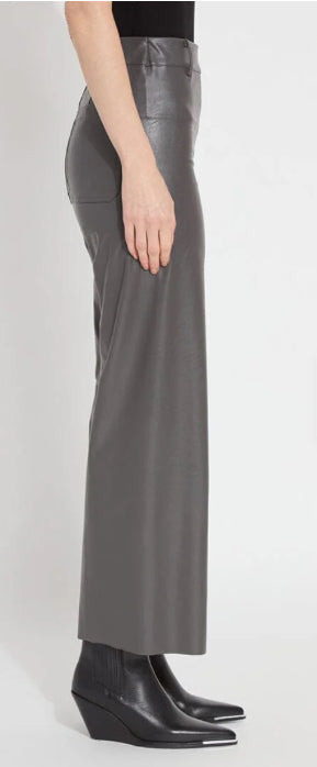 Vegan Leather Wide Leg (28" Inseam) 10-3253-M8