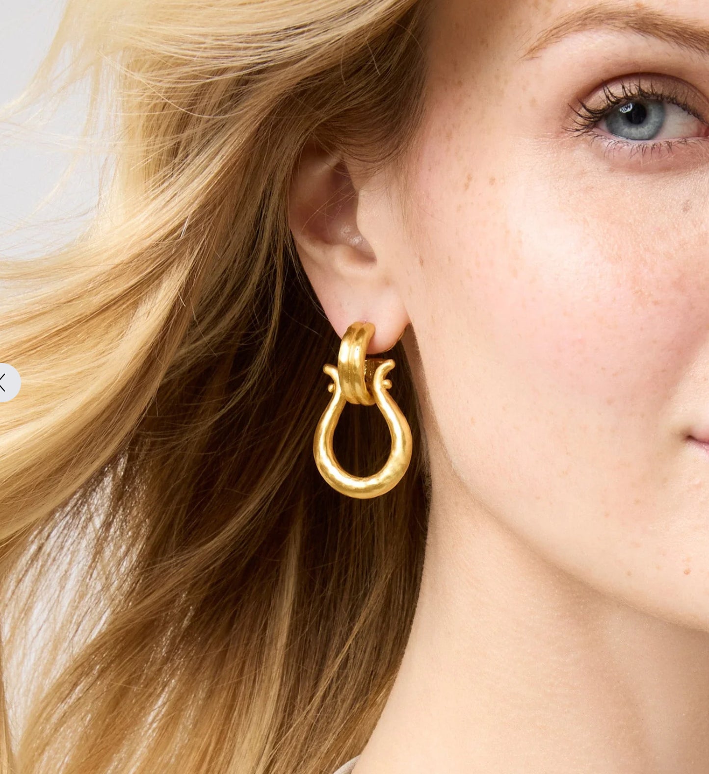 SARAATIGA DOOR KNOCKER EARRING ER978G00