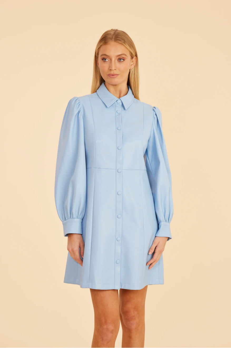 BABY BLUE TAILORED DRESS G33 VL