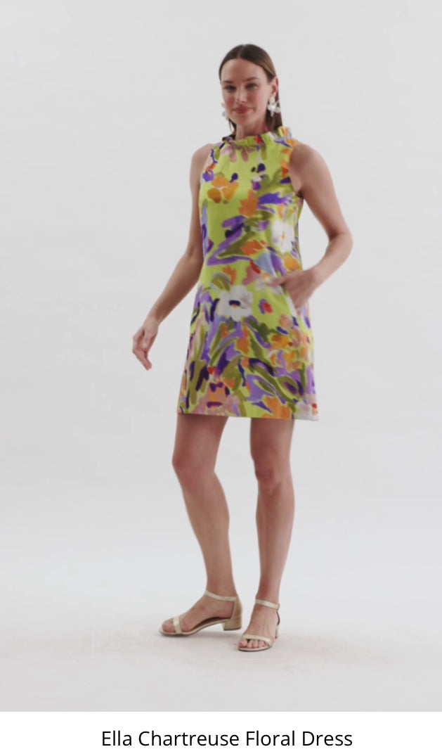 ELLA LINEN COTTON DRESS