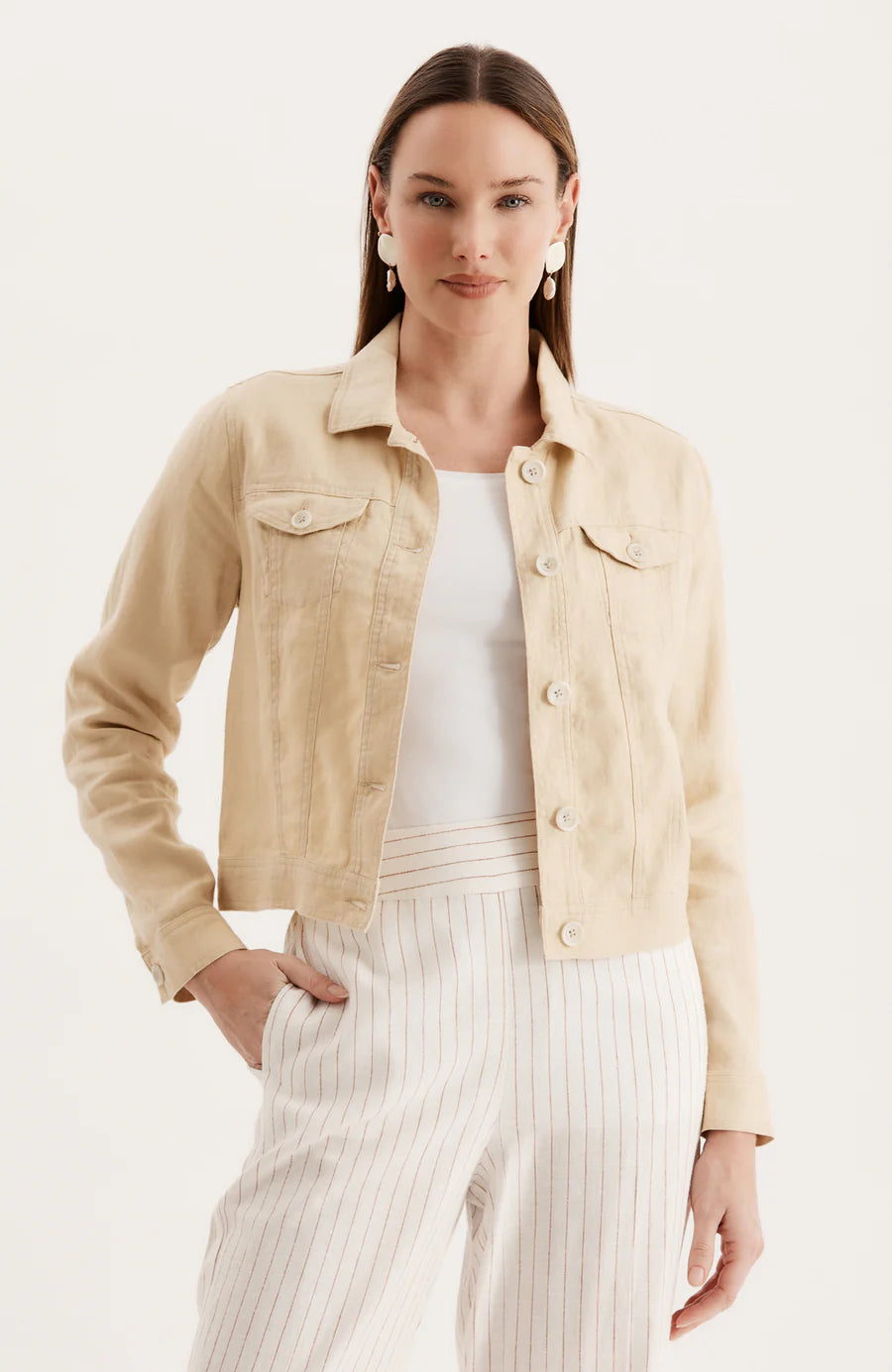 COREY LINEN JACKET