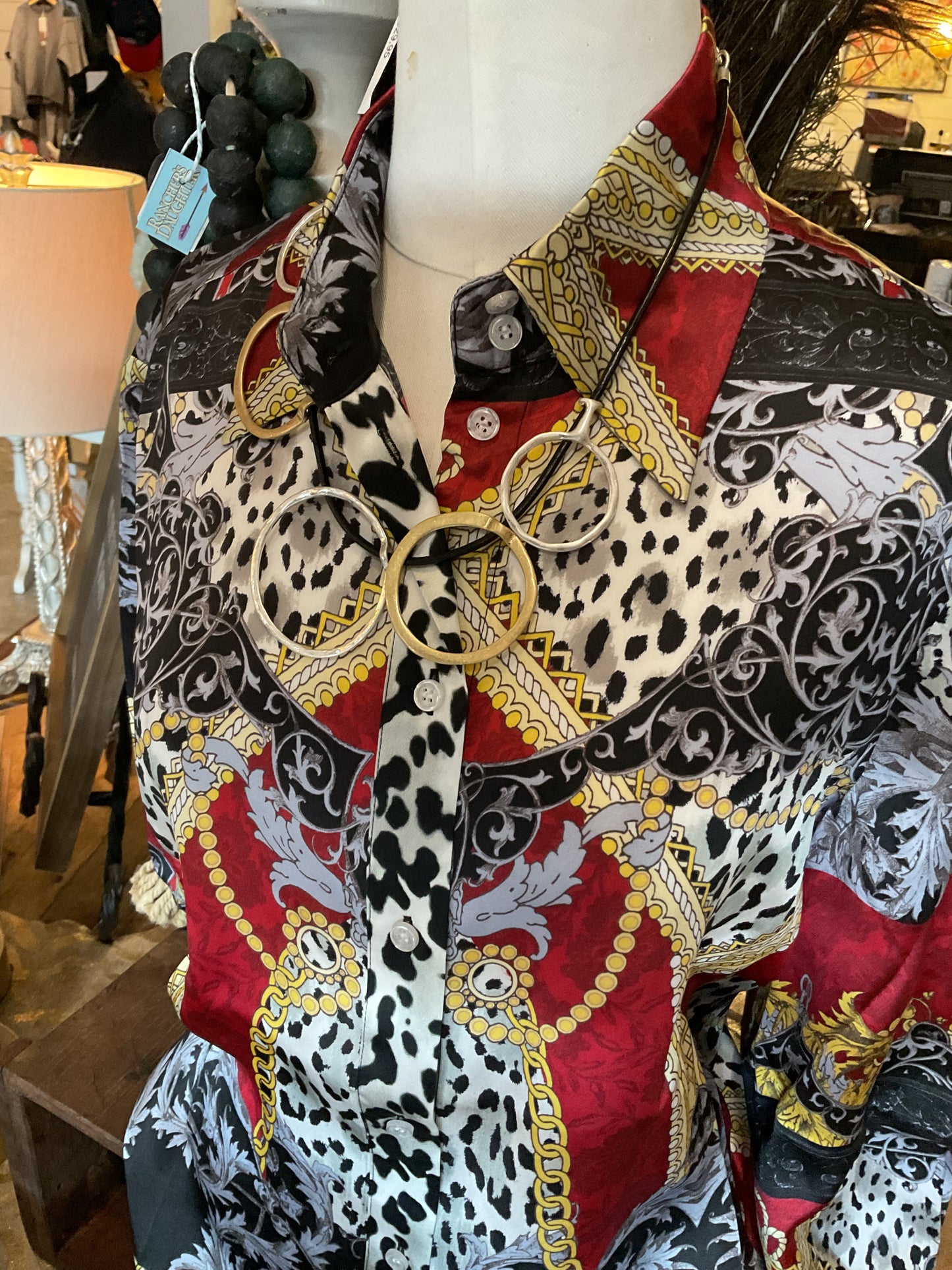 CHLOE SILK BLOUSE
