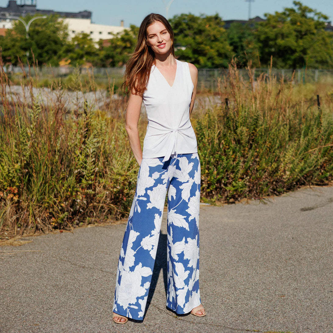 Butter Knit - Palazzo Pant - Mum Sketch LPTP52