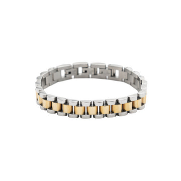 TWO TONE WATCH BAND BRACELET 565