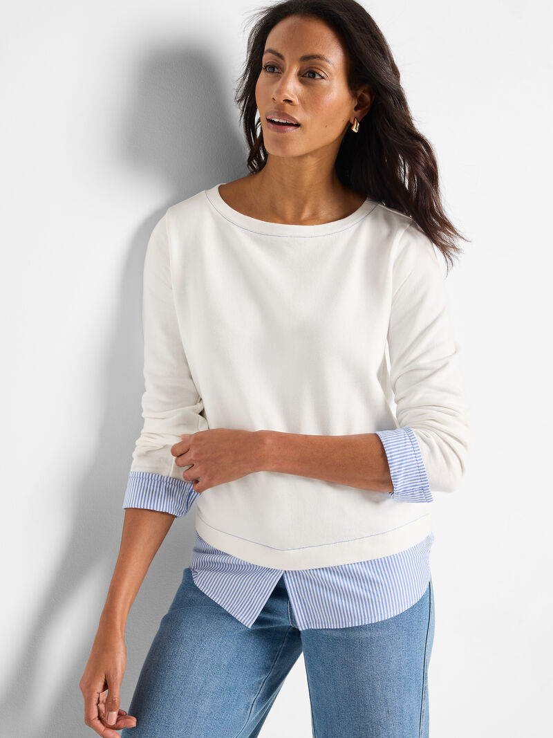 LAYERED LOOK TOP S251017