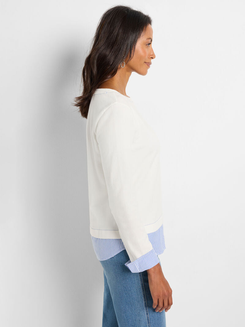 LAYERED LOOK TOP S251017