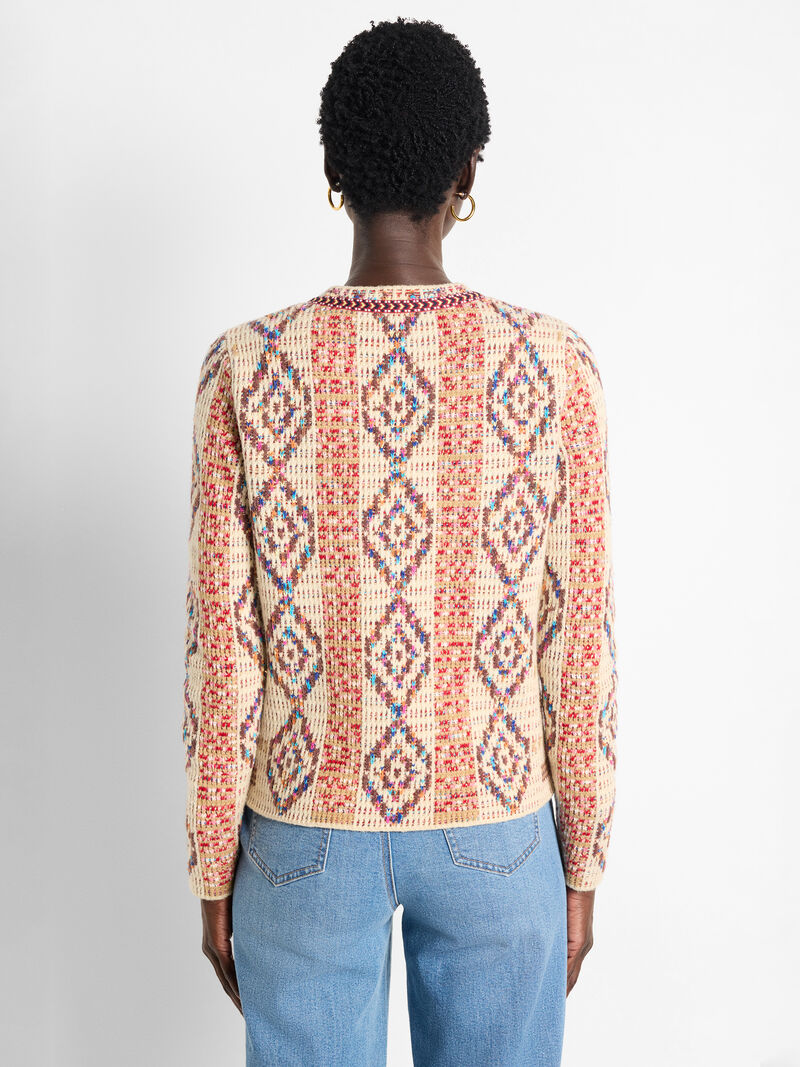 COLOR WEAVE KNIT JACKET S251102