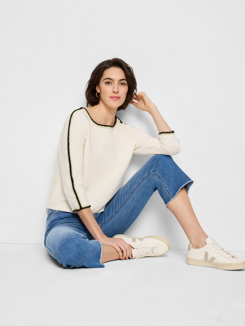 OTTOMAN STITCHED SWEATER S251149