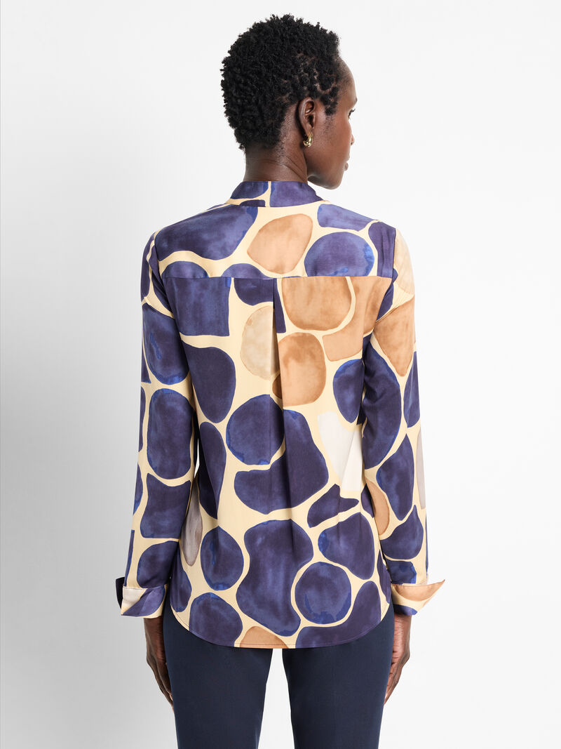 PLAYFUL PEBBLE WOVEN SHIRT S251613