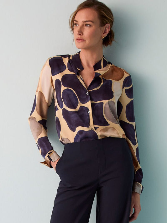 PLAYFUL PEBBLE WOVEN SHIRT S251613