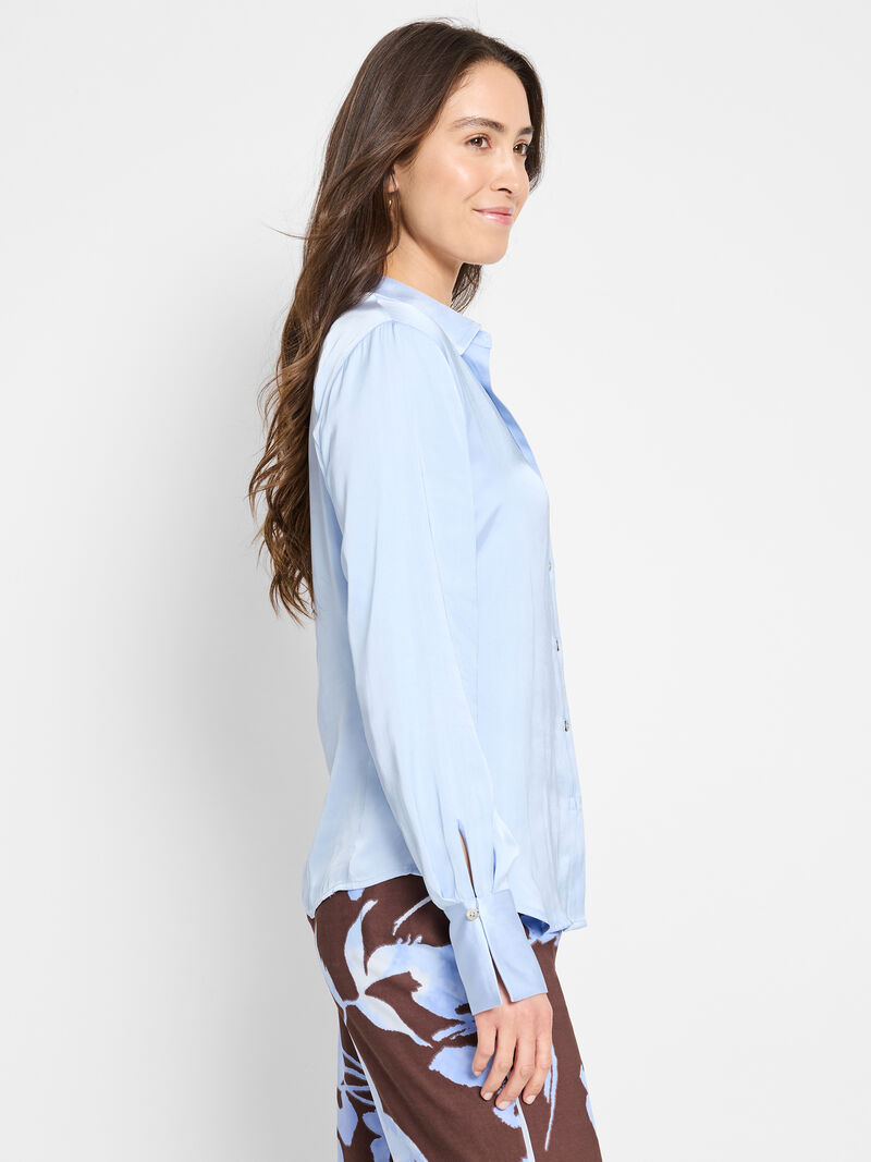 Glossy Crinkle Shirt S251630