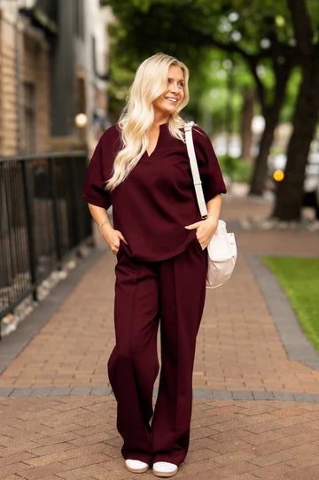 Butter Soft V-Neck Top 9252L