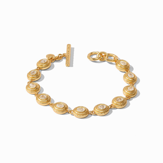 TUDOR TENNIS BRACELET -GOLD-CZ-OS BL195GCZ00