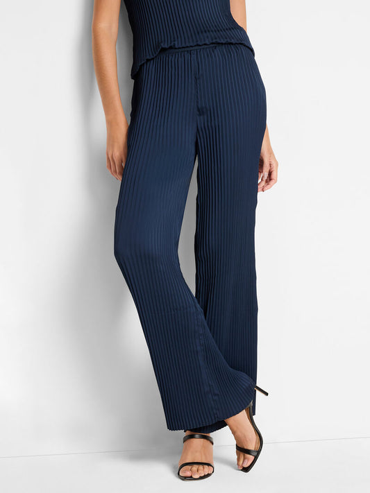 CRINCKLE CREPE WIDE LEG PANT W241841