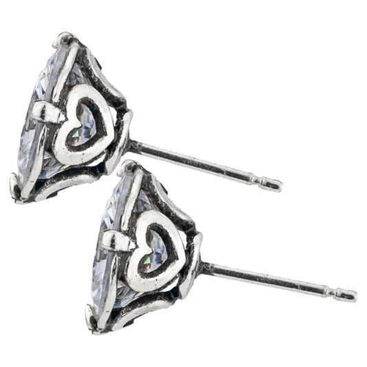 JE154C BRILLIANCE 9 MM POST EARRING