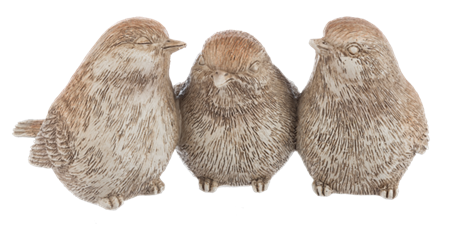 CB197535 Three Birds CLUSTER RESIN