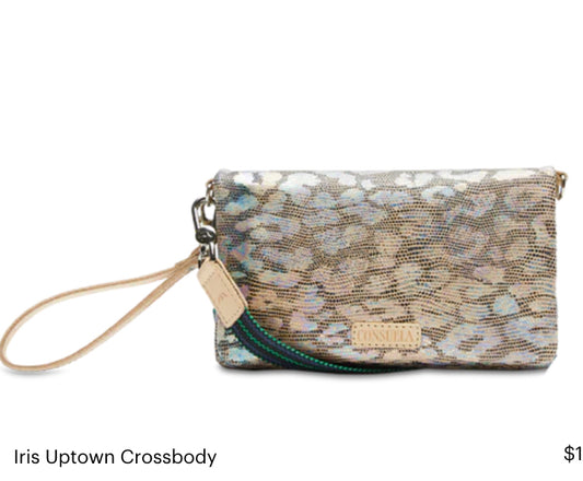 UPTOWN CROSSBODY IRIS